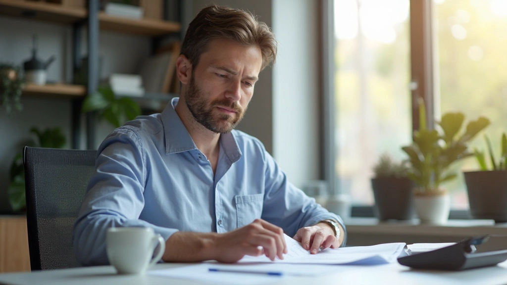 Person analysing pricing data and e-commerce strategy on computer screen in professional setting